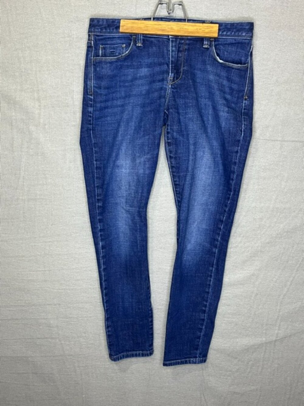 Banana Republic Womens Skinny Ankled Indigo Jeans Sz 27